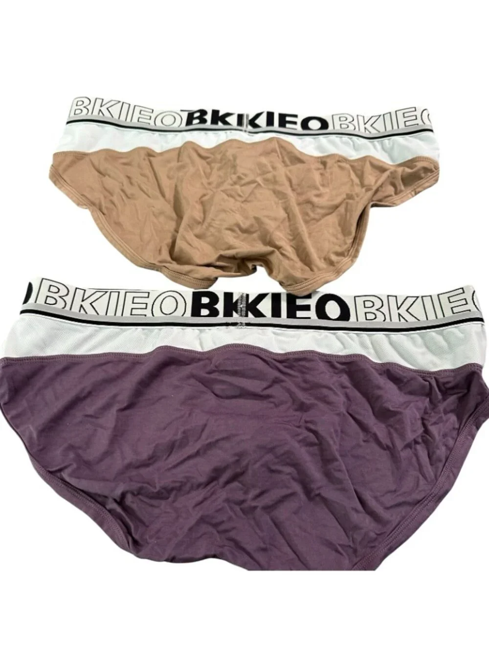 Bekieo Menswear Brief Nearly Nude Pale Large Modal Soft underwear 34-38 Minimal